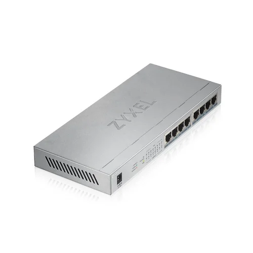 Коммутатор Zyxel GS1008HP PoE+, 8xGE PoE+, 60 W