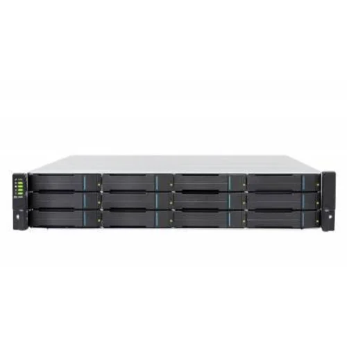 Система хранения данных Infortrend GS1012R2CF-D (2xCtrl, до 12xHDD, 2xSAS12G внеш. порт, 4x4GB, 8x1G портов iSCSI)