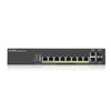 Коммутатор ZYXEL NebulaFlex Pro GS2220-10HP Hybrid L2 PoE+ Switch, 19 "rack, 8xGE PoE+, 2xCombo (SFP / RJ-45), 180W PoE Budget, Standalone / Cloud Man