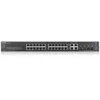 Коммутатор ZYXEL NebulaFlex Pro GS2220-28 Hybrid L2 Switch, rack 19 ", 24xGE, 4xCombo (SFP / RJ-45), silent, standalone / cloud management