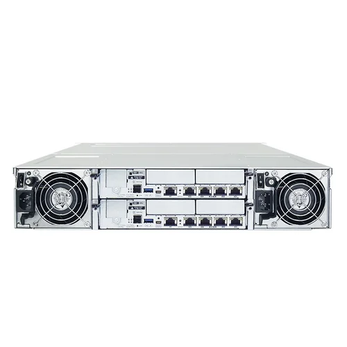 Система хранения данных Infortrend GSA2024RC-D (2xCtrl, до 24xHDD, 2xSAS12G внеш. порт, 4x4GB, 8x1G порта iSCSI)