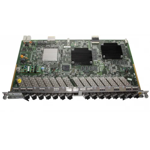 Модульная карта для установки в шасси ZTE ZXA10, 16 портов GPON, C++
