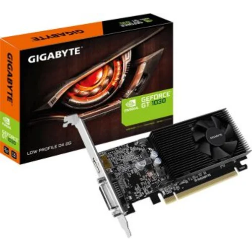 Видеокарта Gigabyte PCI-E 3.0 GV-N1030D4-2GL NVIDIA GeForce GT 1030 2Gb 64bit DDR4