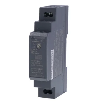 HDR-15-5 Блок питания на DIN-рейку, 5В, 2,4А, 12Вт Mean Well