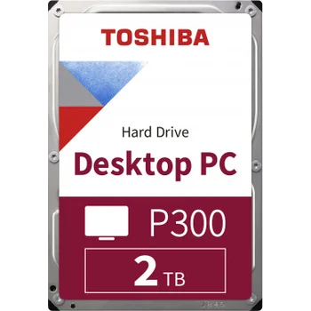 Жесткий диск Toshiba SATA-III 2Tb HDWD220UZSVA Desktop P300 (5400rpm) 128Mb 3.5"