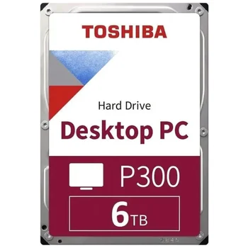 Жесткий диск Toshiba SATA-III 6Tb HDWD260UZSVA P300 (5400rpm) 128Mb 3.5"