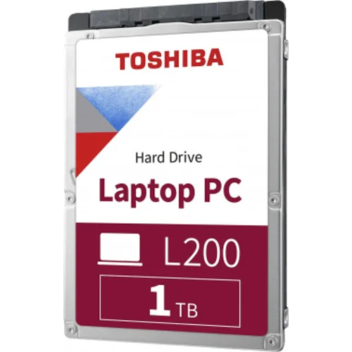Жесткий диск Toshiba SATA-III 1Tb HDWL110UZSVA Notebook L200 Slim (5400rpm) 128Mb 2.5"