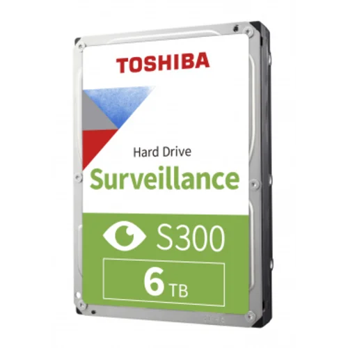 Жесткий диск Toshiba SATA-III 6Tb HDWT860UZSVA Surveillance S300 (5400rpm) 256Mb 3.5"