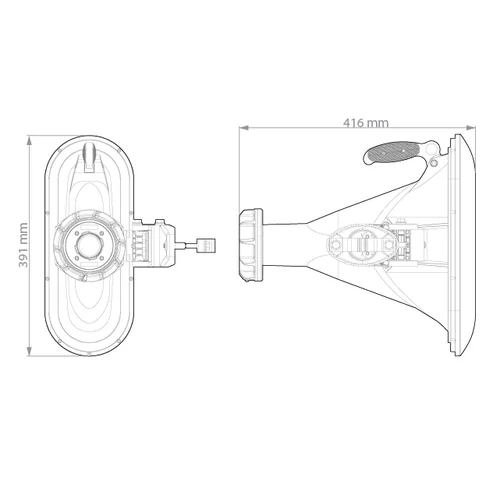 Асимметричная лучевая антенна RF elements HG3-TP-A90 5GHz 16dBi
