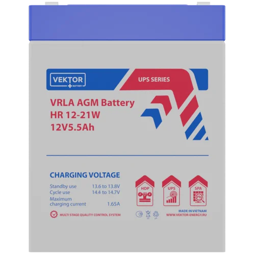 Аккумуляторная батарея VEKTOR BATTERY HR 12-21W