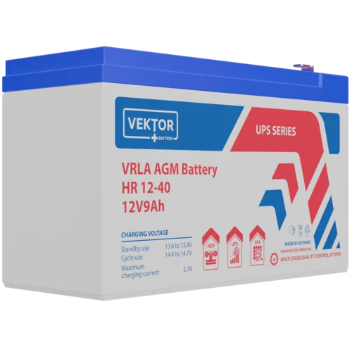 Аккумуляторная батарея VEKTOR BATTERY HR 12-40W