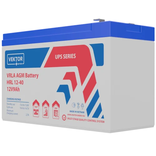 Аккумуляторная батарея VEKTOR BATTERY HRL 12-40W