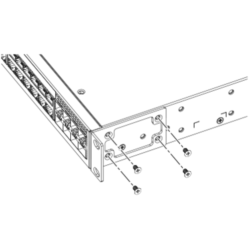 Крепления для коммутаторов Brocade ICX6400-RMK