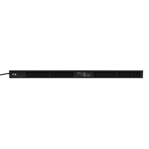 Блок розеток с функцией измерения серии IEX тип PM на 24хIEX (C13/C19), шнур питания 3м с вилкой IEC 60309 16A 1P+N+E