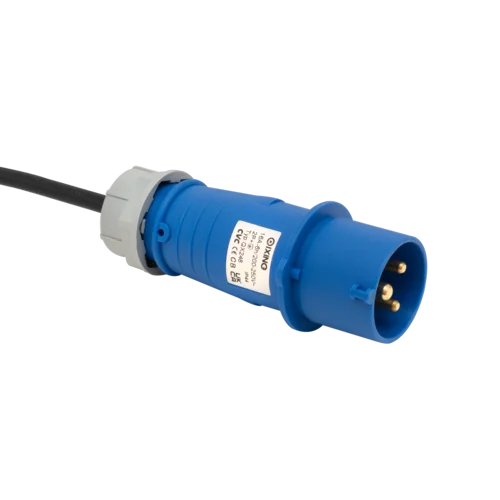 Блок розеток с функцией измерения серии IEX тип PM на 24хIEX (C13/C19), шнур питания 3м с вилкой IEC 60309 16A 1P+N+E