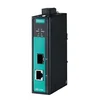 IMC-21GA Медиаконвертер Gigabit Ethernet 10/100/1000BaseTX в 100/1000BaseSFP в металлическом корпусе MOXA