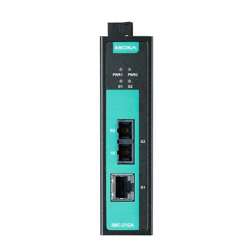 IMC-21GA-LX-SC Медиаконвертер Gigabit Ethernet 10/100/1000BaseTX в 100/1000Base SC (одномодовое оптоволокно) в металлическом корпусе