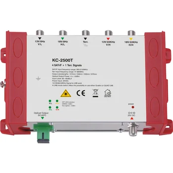 Передатчик оптический KC2500T 4хSAT+TV