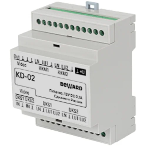 Коммутатор многоабонентских домофонов KD-02