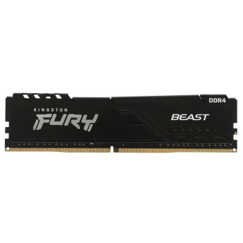 Память DDR4 8Gb 3200MHz Kingston KF432C16BB/8 Fury Beast Black RTL Gaming PC4-25600 CL16 DIMM 288