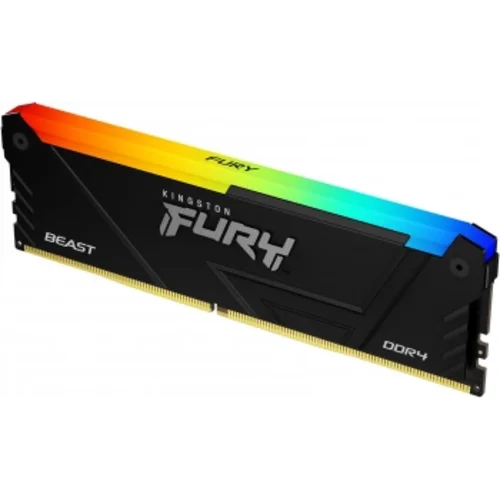 Память DDR4 16GB 3200MHz Kingston KF432C16BB12A/16 Fury Beast RGB RTL Gaming PC4-25600 CL16 DIMM 288
