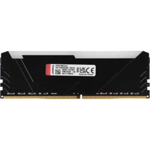 Память DDR4 16GB 3200MHz Kingston KF432C16BB12A/16 Fury Beast RGB RTL Gaming PC4-25600 CL16 DIMM 288