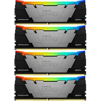 Память DDR4 4x32GB 3600MHz Kingston KF436C18RB2AK4/128 Fury Renegade RGB RTL Gaming PC4-28800 CL18