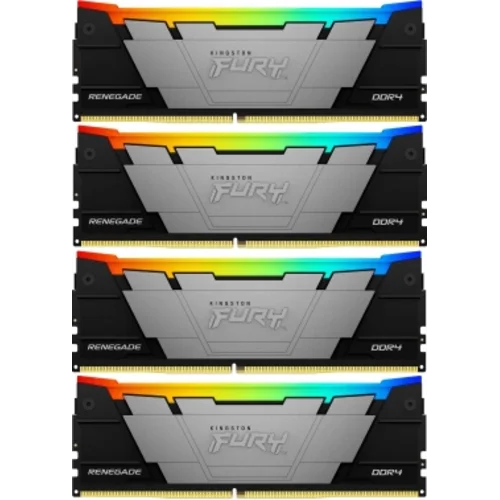 Память DDR4 4x32GB 3600MHz Kingston KF436C18RB2AK4/128 Fury Renegade RGB RTL Gaming PC4-28800 CL18