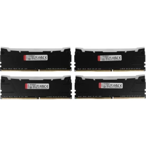 Память DDR4 4x32GB 3600MHz Kingston KF436C18RB2AK4/128 Fury Renegade RGB RTL Gaming PC4-28800 CL18