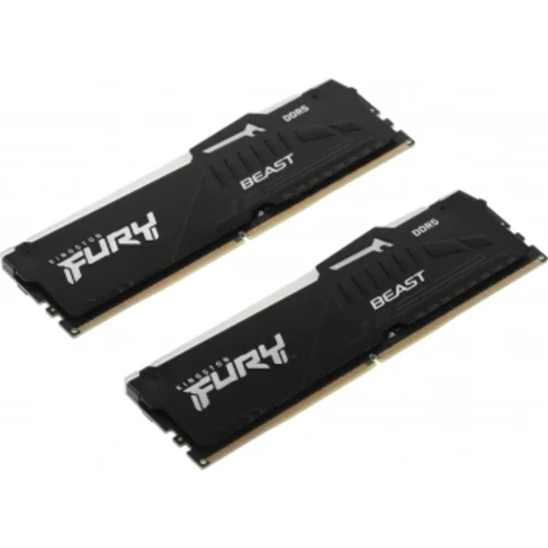 Память DDR5 2x16Gb 5200MHz Kingston KF552C40BBAK2-32 Fury Beast RGB RTL Gaming PC5-41600 CL40