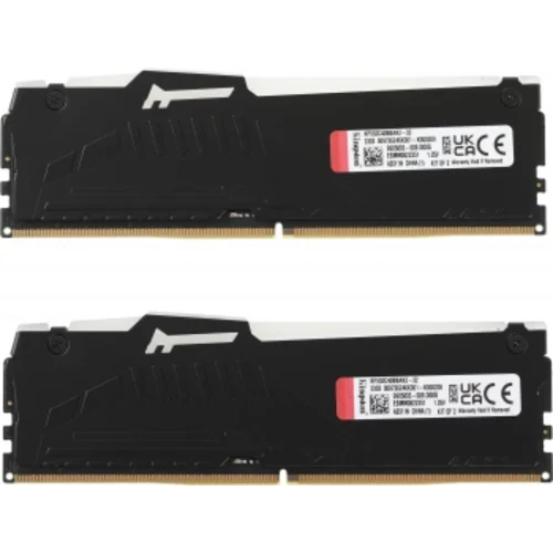 Память DDR5 2x16Gb 5200MHz Kingston KF552C40BBAK2-32 Fury Beast RGB RTL Gaming PC5-41600 CL40