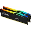 Память DDR5 2x32GB 5600MHz Kingston KF556C40BB2AK2-64 Fury Beast RGB RTL Gaming PC5-44800