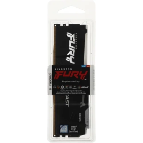 Память DDR5 16GB 5600MHz Kingston KF556C40BBA-16 Fury Beast XMP RGB RTL Gaming PC5-44800