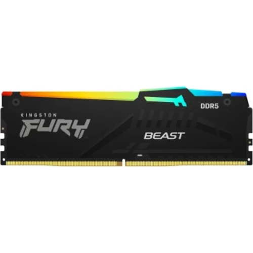 Память DDR5 32GB 6000MHz Kingston KF560C36BBE2A-32 Fury Beast RGB RTL Gaming PC5-48000 CL36 DIMM 288