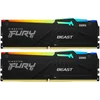 Память DDR5 2x8Gb 6000MHz Kingston KF560C36BBEAK2-16 Fury Beast RGB RTL Gaming PC5-48000