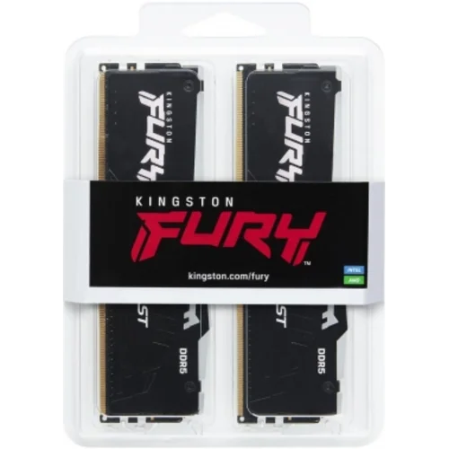 Память DDR5 2x8Gb 6000MHz Kingston KF560C36BBEAK2-16 Fury Beast RGB RTL Gaming PC5-48000