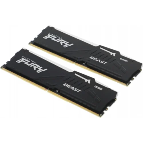 Память DDR5 2x8Gb 6000MHz Kingston KF560C36BBEAK2-16 Fury Beast RGB RTL Gaming PC5-48000