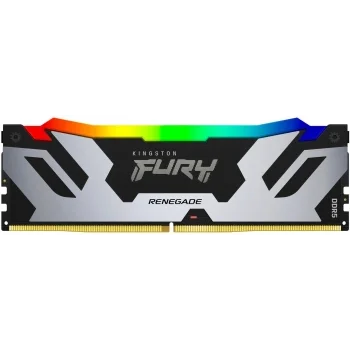 Память DDR5 24GB 7200MHz Kingston KF572C38RSA-24 Fury Renegade Silver/Black RGB RTL Gaming PC5-57600