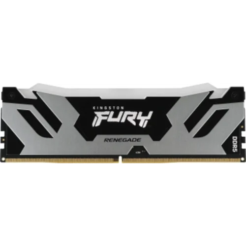 Память DDR5 24GB 7200MHz Kingston KF572C38RSA-24 Fury Renegade Silver/Black RGB RTL Gaming PC5-57600
