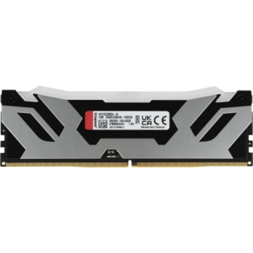Память DDR5 24GB 7200MHz Kingston KF572C38RSA-24 Fury Renegade Silver/Black RGB RTL Gaming PC5-57600
