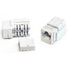 Вставка Keystone Jack RJ-45(8P8C),категория 6, 110 IDC, заделка с помощью NE-TOOL, белая