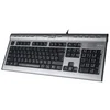 Клавиатура A4Tech KLS-7MUU серебристый/черный USB slim Multimedia