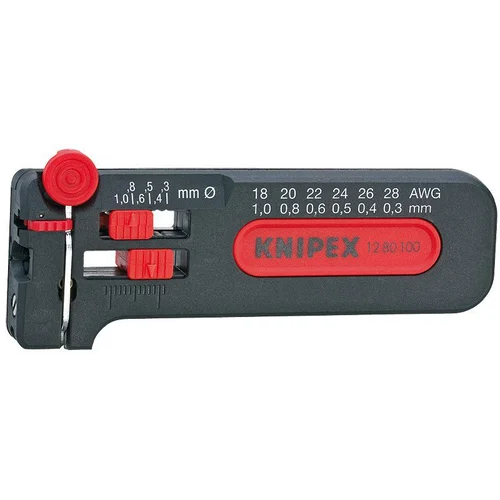 Съемник изоляции модель Mini Knipex KN-1280100SB