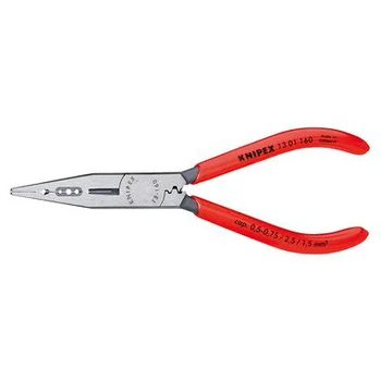 Плоскогубцы для монтажа проводов (сечение кабеля 0,5-0,75/1,5/2,5 mm²) Knipex KN-1301160