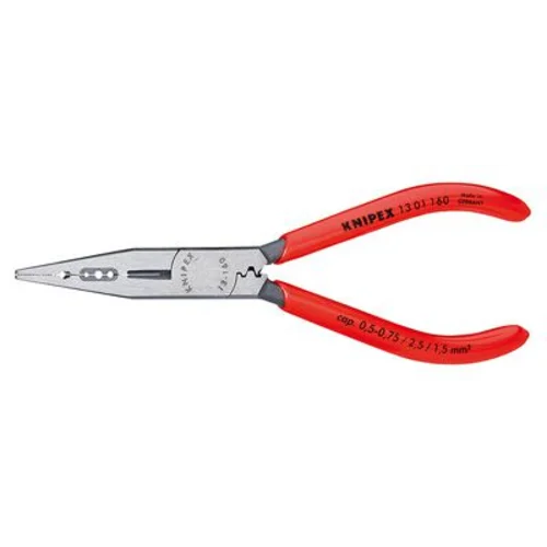 Плоскогубцы для монтажа проводов (сечение кабеля 0,5-0,75/1,5/2,5 mm²) Knipex KN-1301160