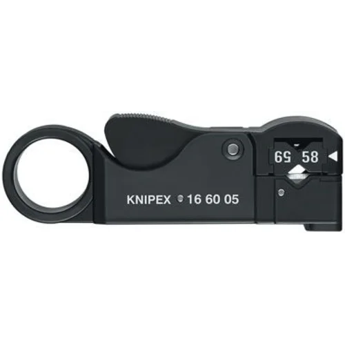 Инструмент для удаления изоляции с коаксиальных кабелей Knipex KN-166005SB