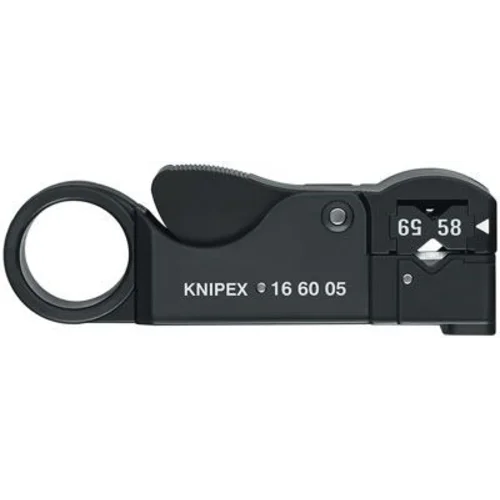 Инструмент для удаления изоляции с коаксиальных кабелей Knipex KN-166005SB
