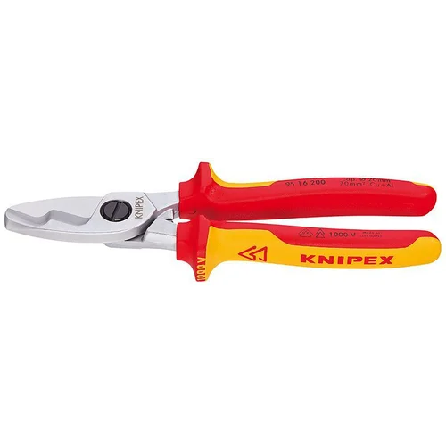 Ножницы для резки кабелей с двойными режущими кромками Knipex KN-9516200