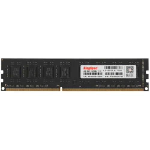 Память DDR3 4Gb 1600MHz Kingspec KS1600D3P15004G RTL PC3-12800 CL11 DIMM 240-pin 1.5В dual rank Ret