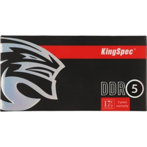 Память DDR5 16GB 5600MHz Kingspec KS5600D5N11016G RTL PC5-44800 CL40 SO-DIMM 288-pin 1.1В